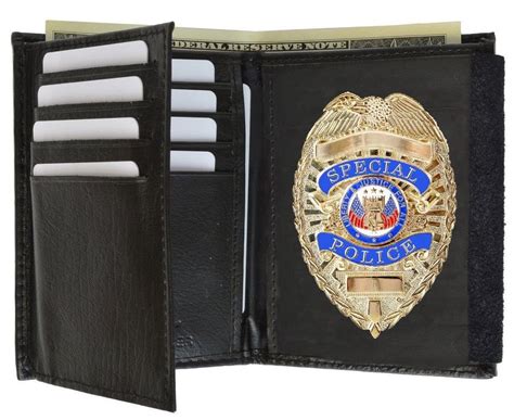 police badge credential holder.